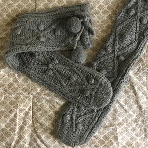 NWOT Aerie Sweater Sock Slippers
